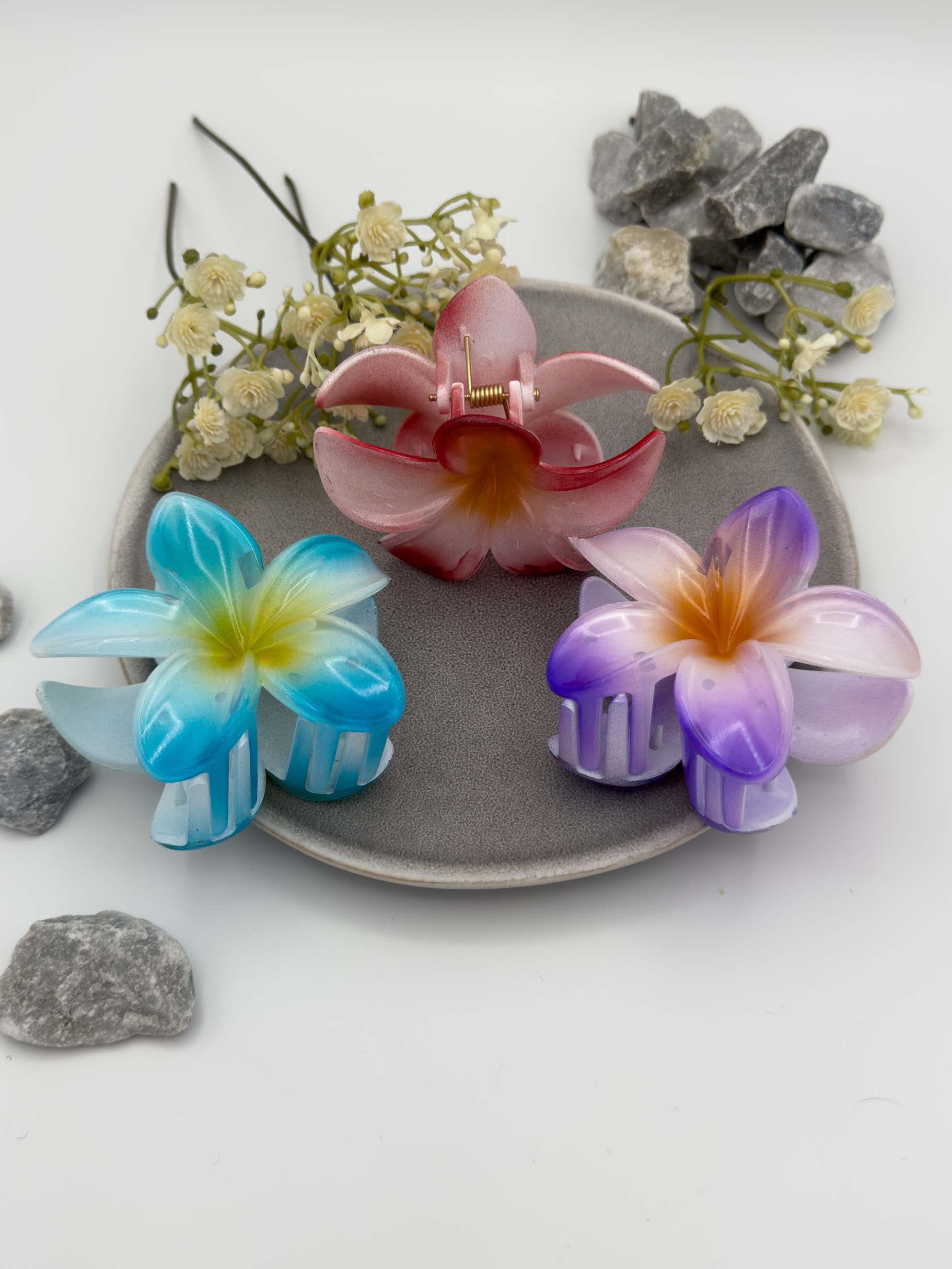 Haarspange "Hawaii-Blume"